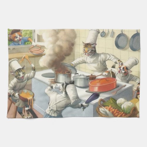 CATWALKS Kitchen Catastrophe _ Tea Towel