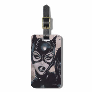 Catwoman #50 Sozomaika Cover Illustration Luggage Tag