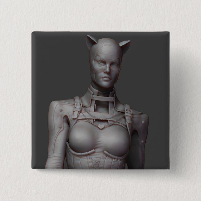 Catwoman Alternate Pinback Button (Front)