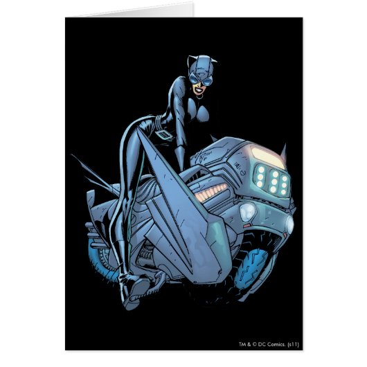 Catwoman and bike (Front)
