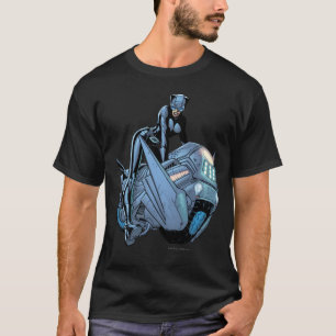 Catwoman and bike T-Shirt
