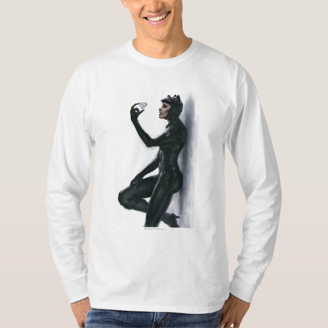 Catwoman Illustration T-Shirt (Front)
