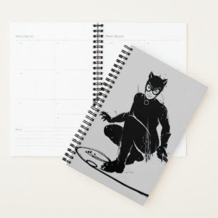 Catwoman Ink Brush Pose Planner