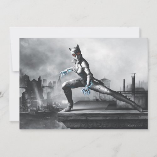 Catwoman - Lightning Invitation
