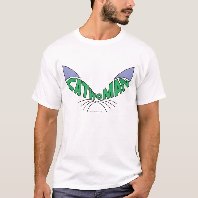 Catwoman Logo Green T-Shirt (Front)