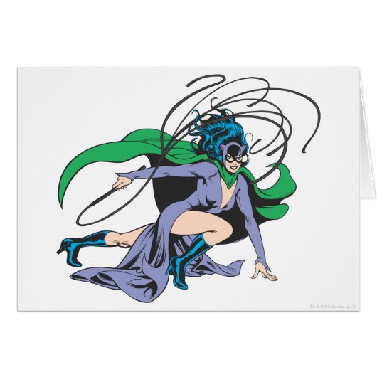 Catwoman Lunges Cards (Front Horizontal)