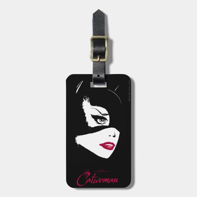 Catwoman Nine Lives Luggage Tag (Front Vertical)