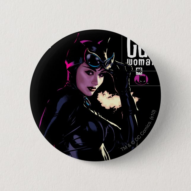 Catwoman Pinback Button (Front)
