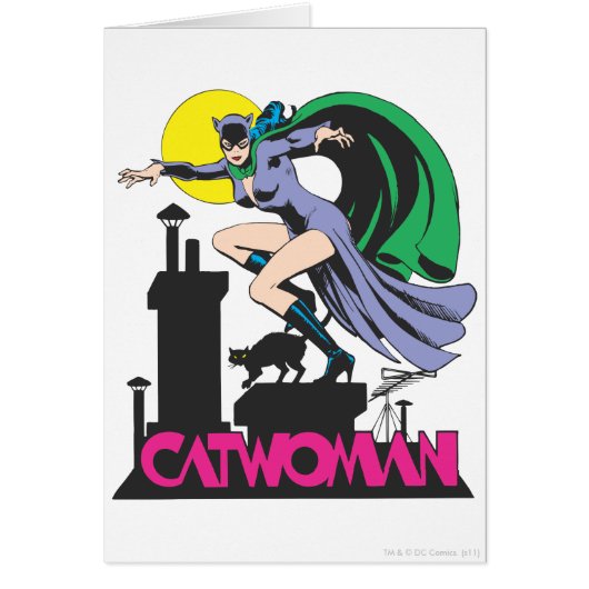 Catwoman & Pink Name Cards (Front)