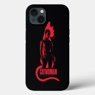 Catwoman Selina Kyle Cat Silhouette iPhone 13 Case