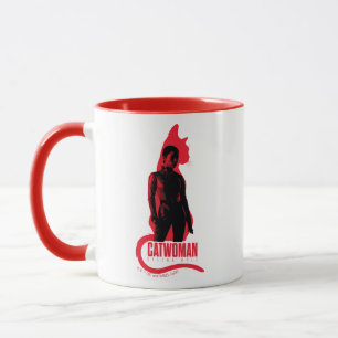 Catwoman Selina Kyle Cat Silhouette Mug