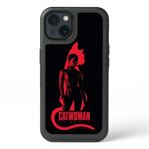 Catwoman Selina Kyle Cat Silhouette iPhone 13 Case
