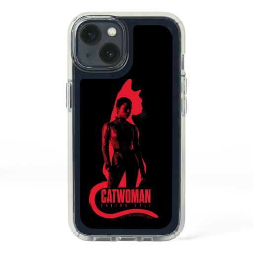 Catwoman Selina Kyle Cat Silhouette Speck iPhone 13 Case
