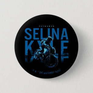 Catwoman Selina Kyle Motorcycle Button