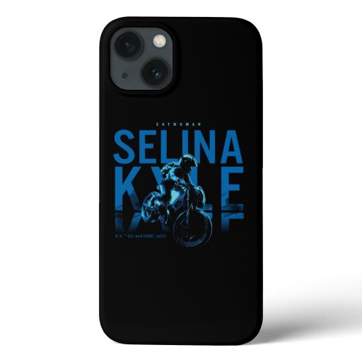 Catwoman Selina Kyle Motorcycle iPhone 13 Case