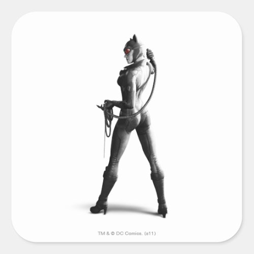 Catwoman Square Sticker