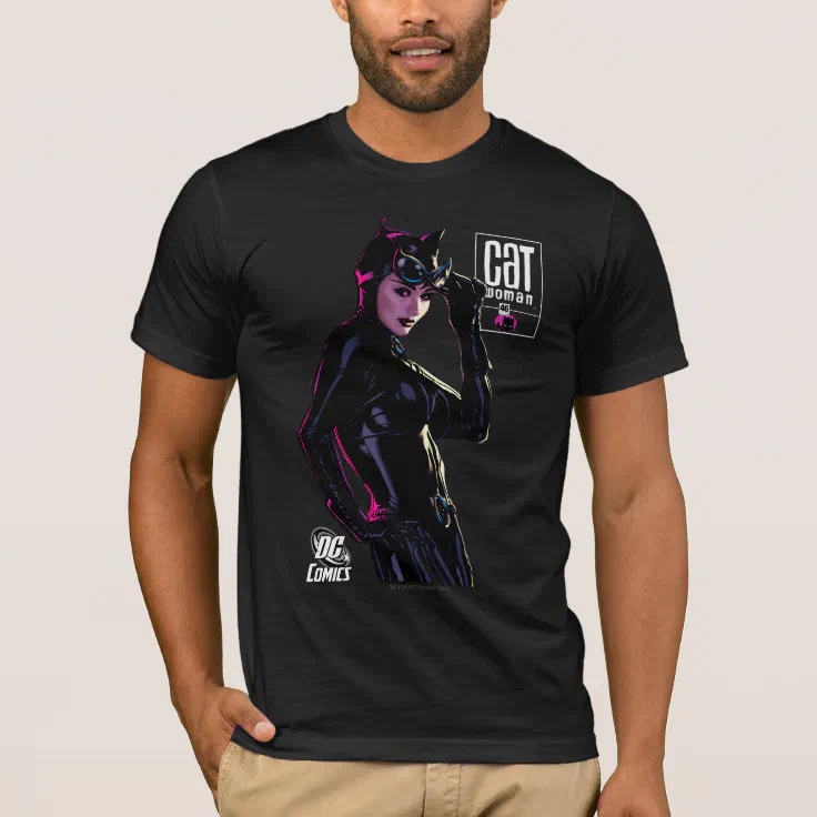Batman MOONLIGHT CAT Catwoman Full Moon Licensed BOYS & GIRLS T-Shirt S-XL 