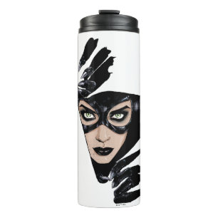 Catwoman The Claws Are Out Cover Illustration Thermal Tumbler