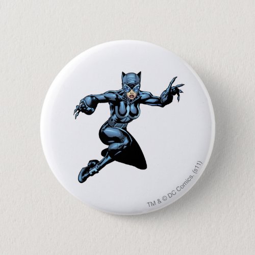 Catwoman with Claws Button