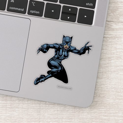 Catwoman with Claws Sticker