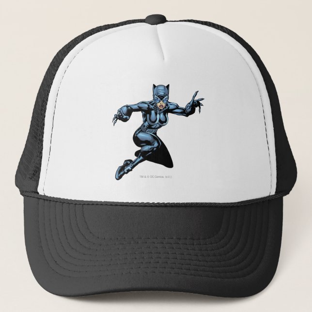 Catwoman with Claws Trucker Hat (Front)