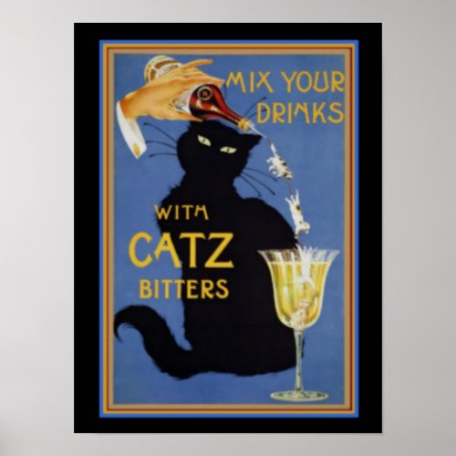 Catz Bitters 12 x 16 Print