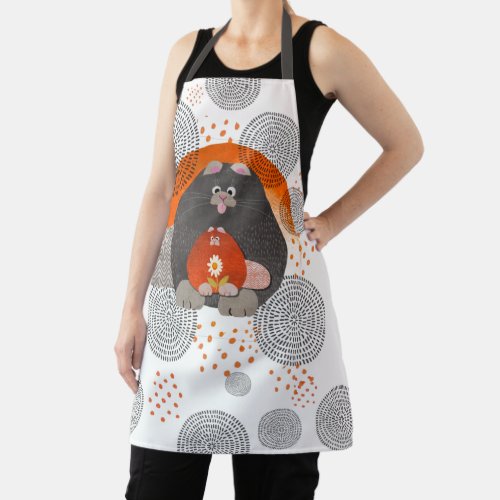 CATZ PAJAMAZ  Apron in 3 sizes