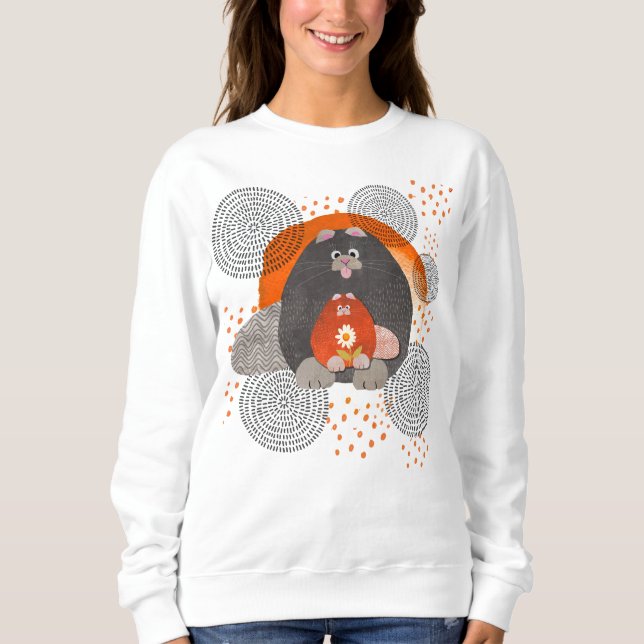 CATZ PAJAMAZ white shirts  Choose style (Front)