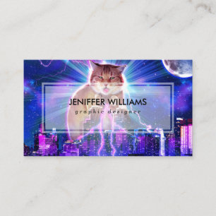 Catzilla business card