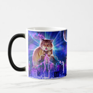 Catzilla color morph mug
