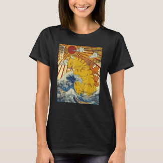 Catzilla Funny Cat Vintage Shirt, Funny Cat T-shir T-Shirt