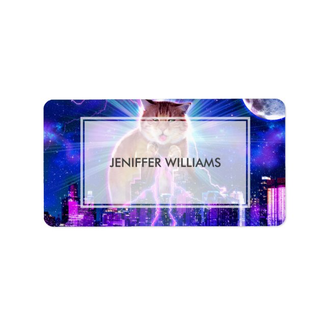 Catzilla                                           label (Front)