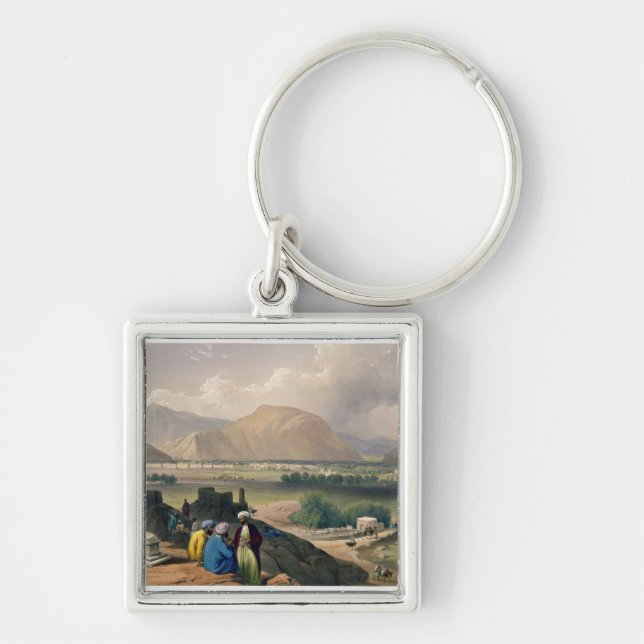 Caubul, from a Burying Ground on the Mountain Ridg Keychain (Front)