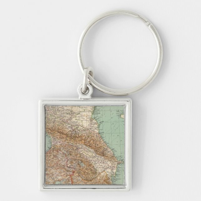 Caucasia 7374, Caspian Sea Keychain (Front)