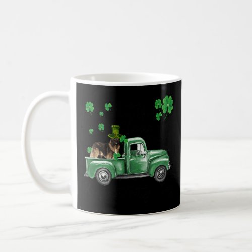 Caucasian Shepherd Dog  Happy St Pattys Day  Coffee Mug