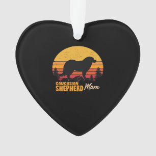 Caucasian Shepherd Dog Mom Vintage Retro Classic T Ornament