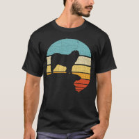 Caucasian Shepherd Retro Vintage Dog Puppy Owner L