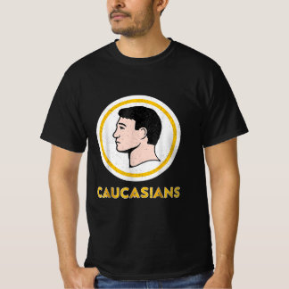 Caucasians Funny Vintage Caucasians Pride T-Shirt