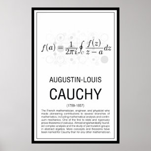 Cauchy Poster