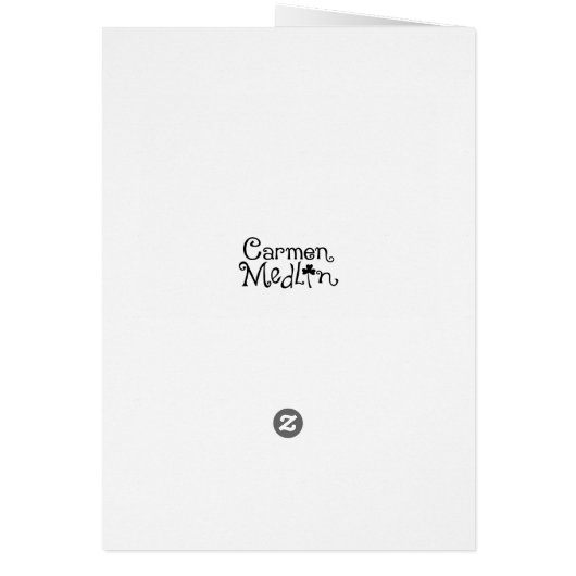 Caught in the Rain - Cute Mouse Art Card (Back)