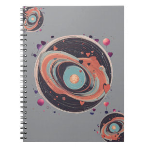 💖🌠 "Caught in Your Orbit" Notebook