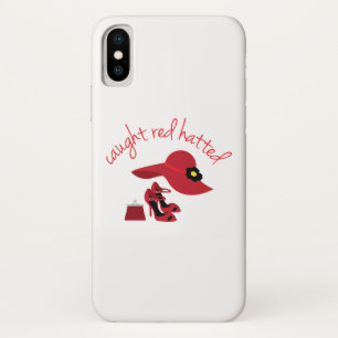 Caught red Hatted iPhone X Case