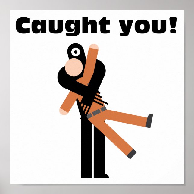 Caught You Funny SCP Poster (Front)