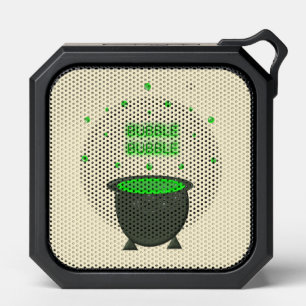 Cauldron and Bubbling Green Brew Halloween Bluetooth Speaker