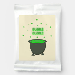 Cauldron and Bubbling Green Brew Halloween Lemonade Drink Mix