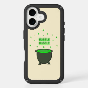 Cauldron and Bubbling Green Brew Halloween iPhone 16 Case