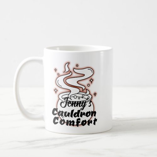 Cauldron Comfort Funny Halloween Coffee Mug