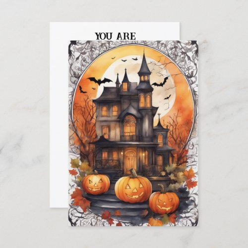 Cauldron Commune Personal Invitation to Halloween