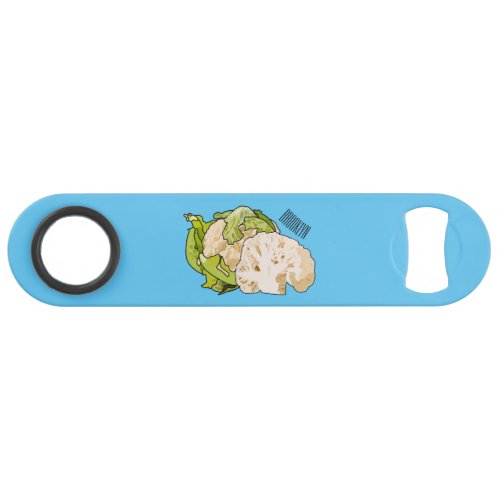 Cauliflower cartoon illustration bar key