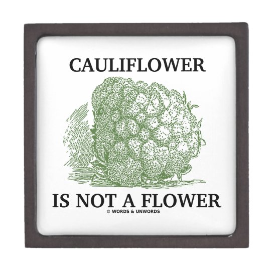 Cauliflower Is Not A Flower (Food For Thought) Gift Box